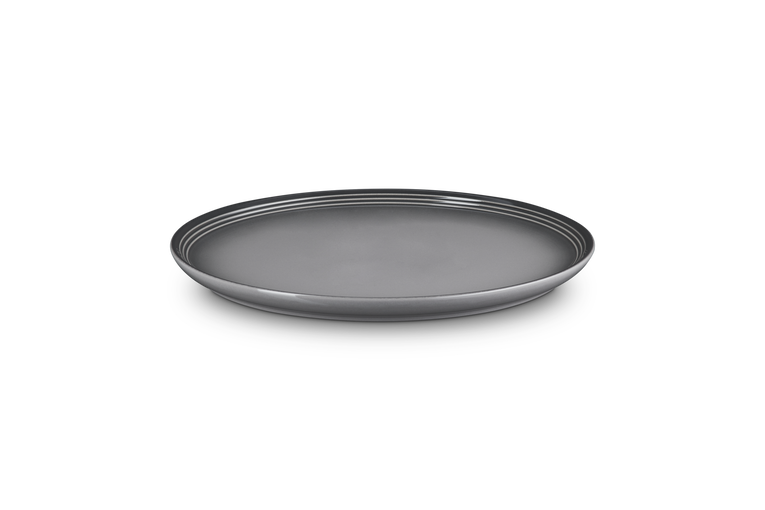 Le Creuset Stoneware Coupe Plate Flint 27cm Case Size 4