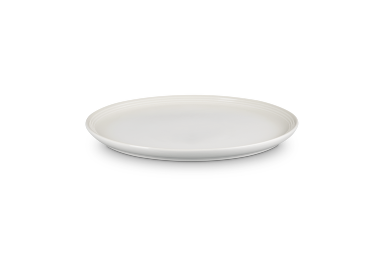 Le Creuset Stoneware Coupe Plate Meringue 27cm