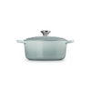 Le Creuset Sea Salt Cast Iron Round Casserole 24cm 4.2 Litres