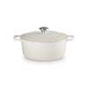 Le Creuset Meringue Cast Iron Round Casserole 28cm 6.7 Litres