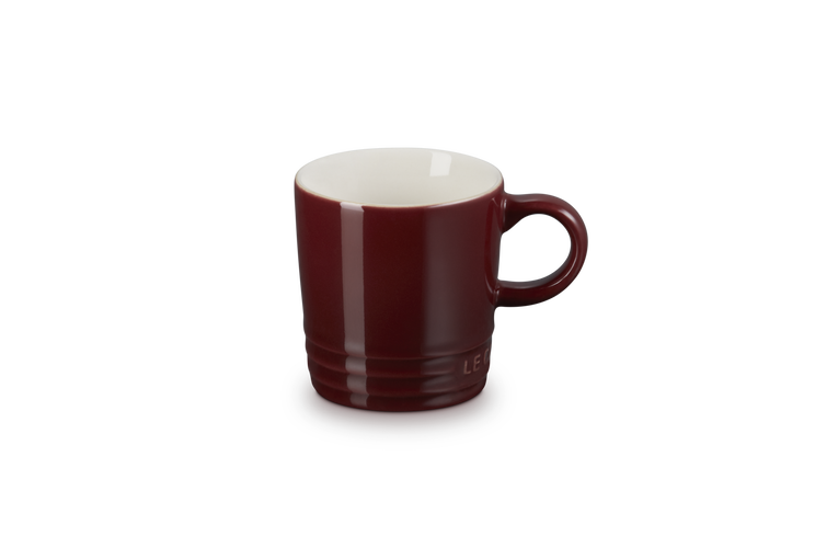 Le Creuset Stoneware Espresso Mug 100ml Garnet Case Size 6