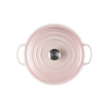 Le Creuset Shell Pink Cast Iron Round Casserole 28cm 6.7 Litres
