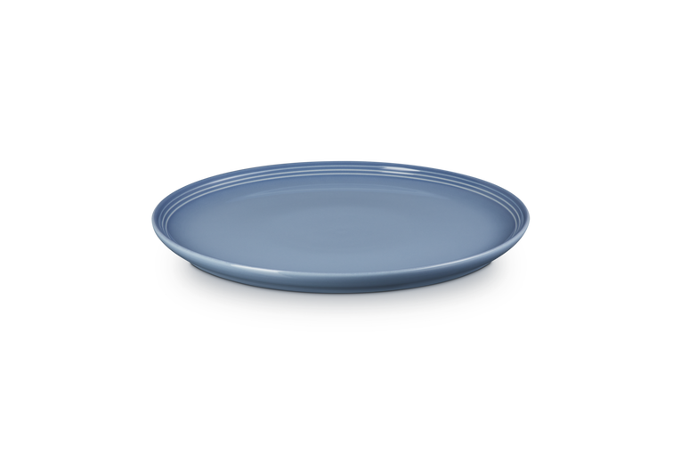 Le Creuset Stoneware Coupe Plate Chambray 27cm