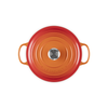 Le Creuset Volcanic Cast Iron Round Casserole 24cm 4.2 Litres