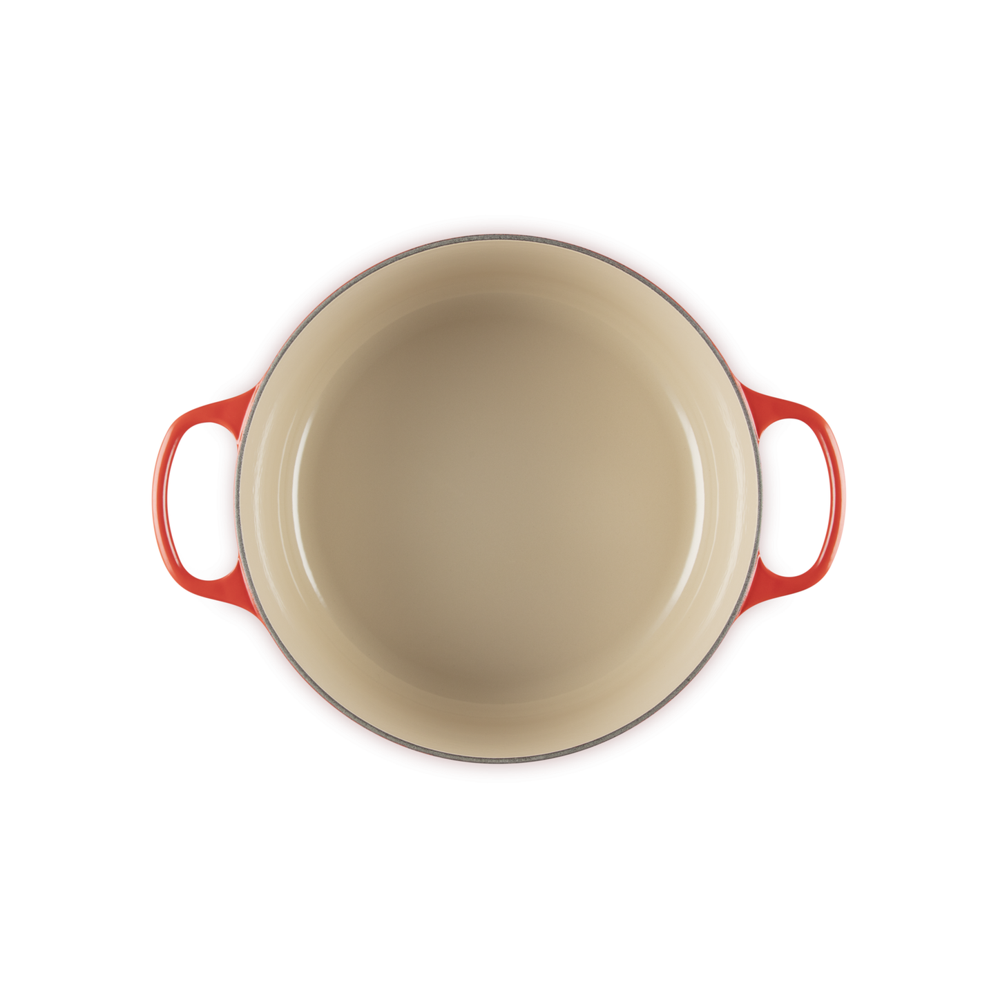 Le Creuset Cerise Cast Iron Round Casserole 28cm 6.7 Litres