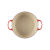 Le Creuset Cerise Cast Iron Round Casserole 28cm 6.7 Litres