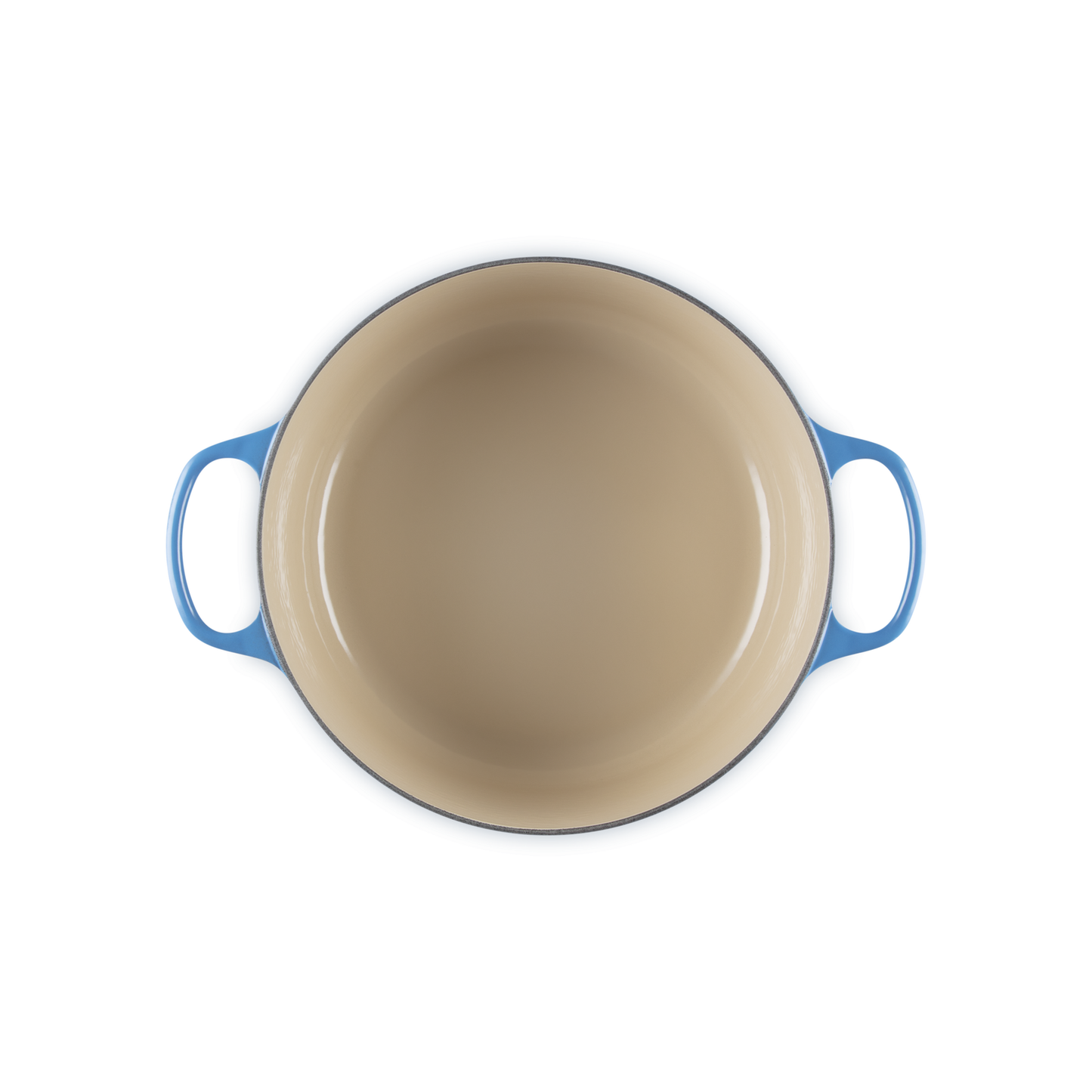 Le Creuset Deep Azure Cast Iron Round Casserole 28cm 6.7 Litres