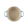 Le Creuset Deep Azure Cast Iron Round Casserole 28cm 6.7 Litres