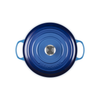 Le Creuset Deep Azure Cast Iron Round Casserole 28cm 6.7 Litres