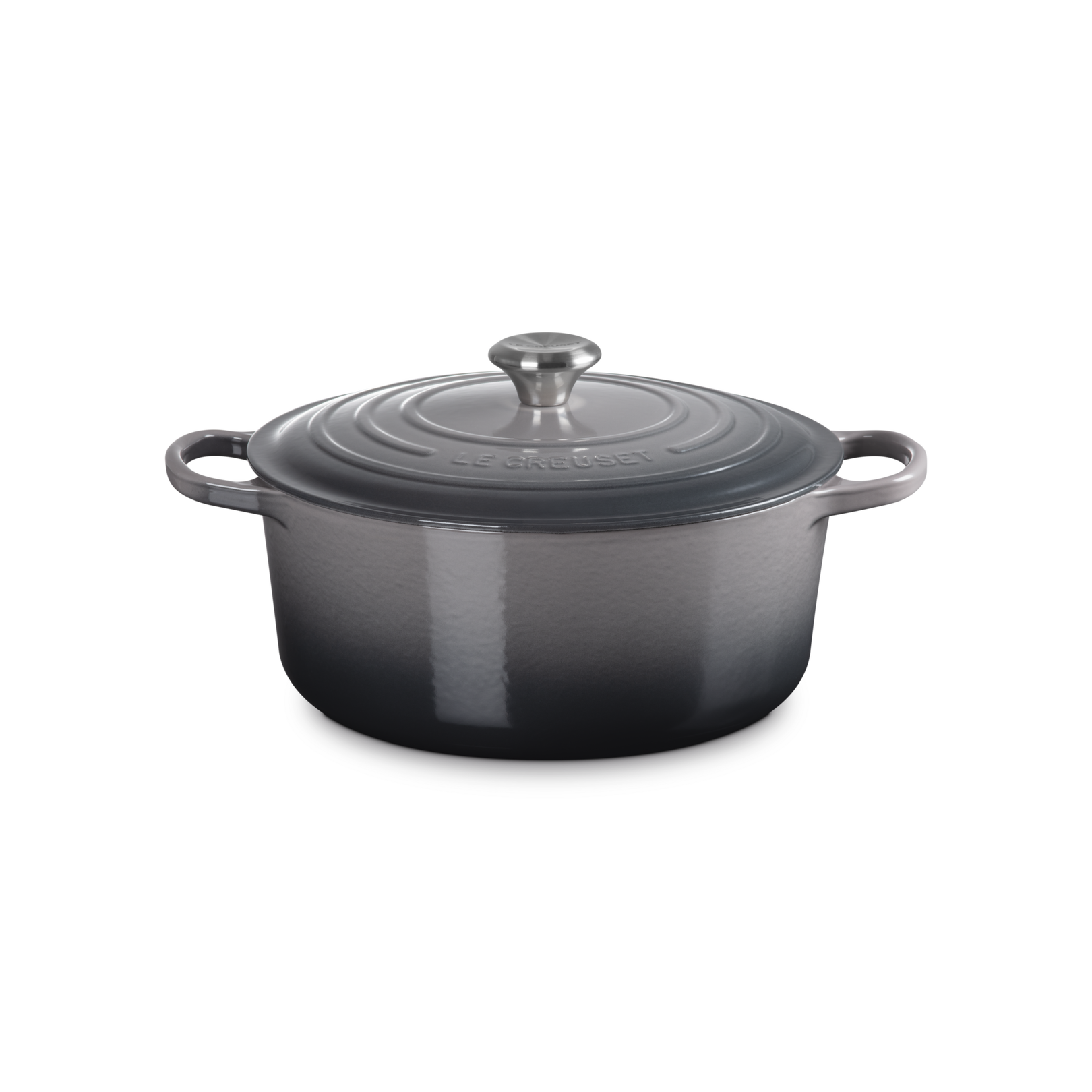 Le Creuset Flint Cast Iron Round Casserole 28cm 6.7 Litres