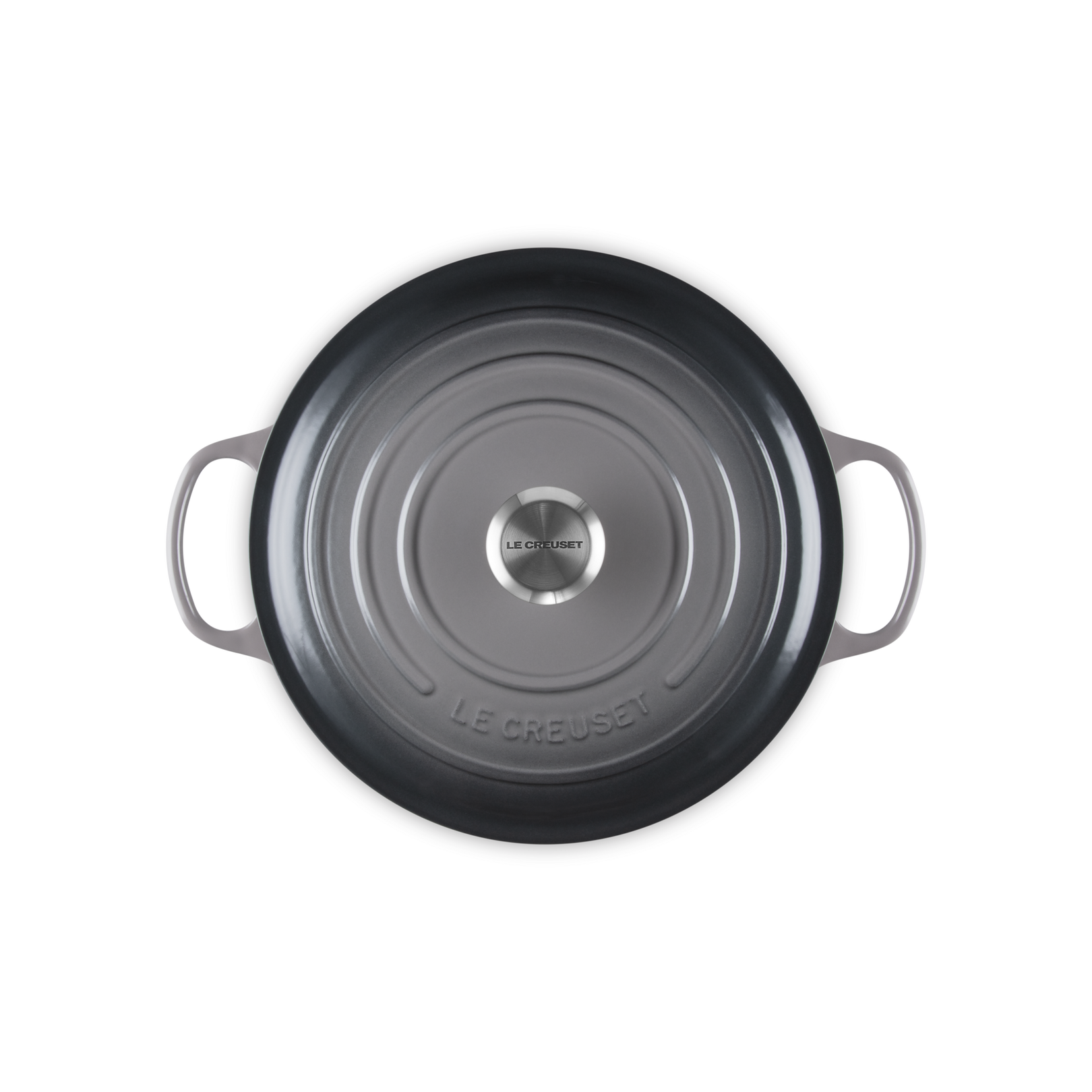 Le Creuset Flint Cast Iron Round Casserole 28cm 6.7 Litres