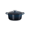 Le Creuset Nuit Cast Iron Round Casserole 24cm 4.2 Litres