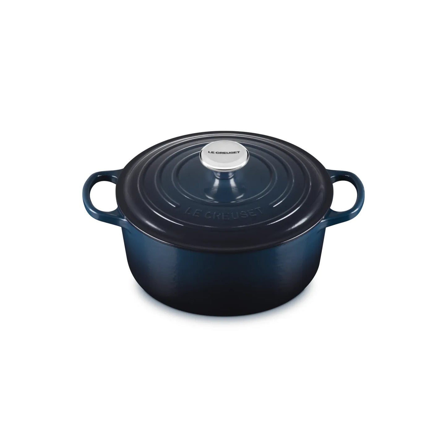 Le Creuset Nuit Cast Iron Round Casserole 24cm 4.2 Litres