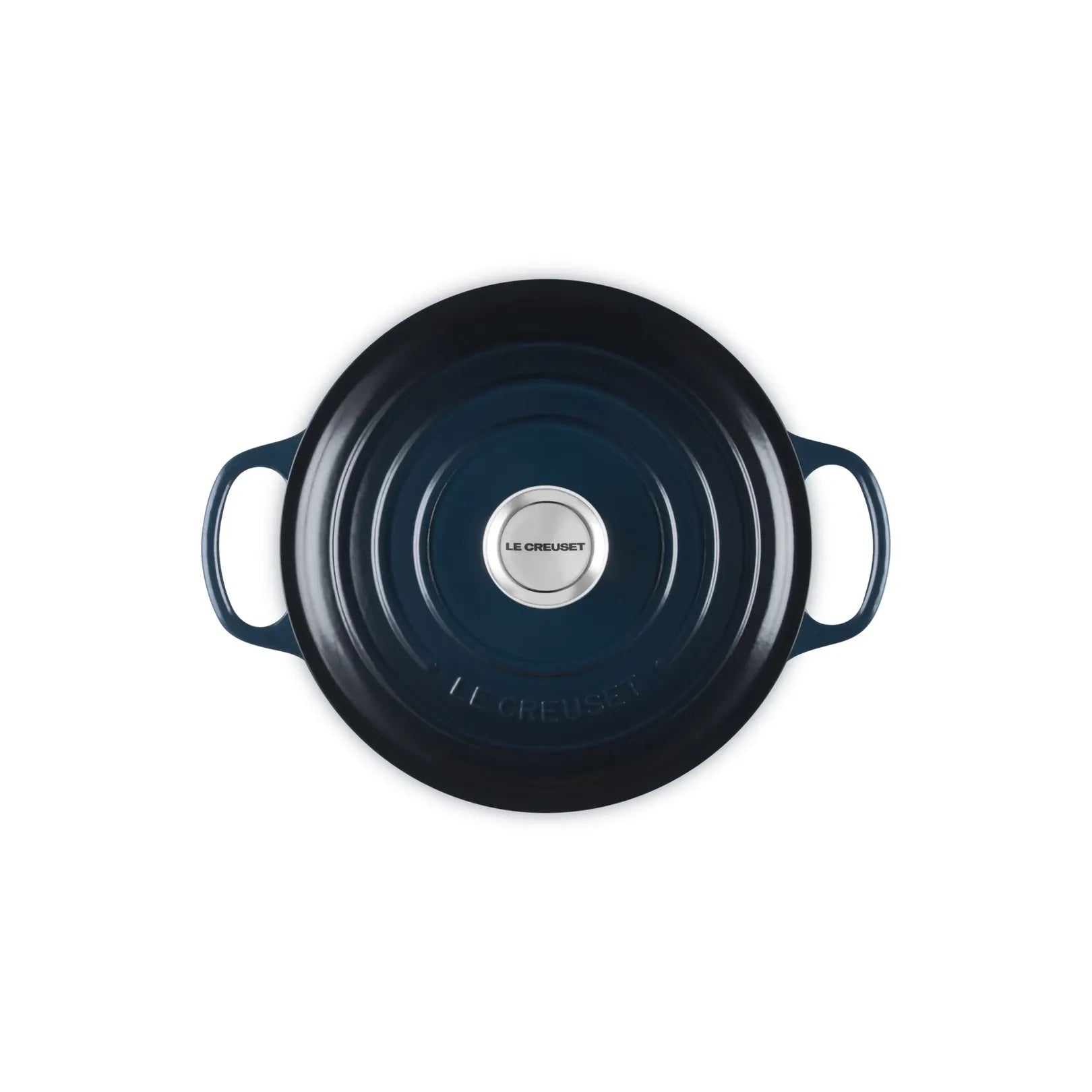 Le Creuset Nuit Cast Iron Round Casserole 24cm 4.2 Litres