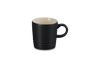 Le Creuset Stoneware Espresso Mug 100ml Satin Black Case Size 6