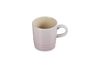 Le Creuset Stoneware Espresso Mug 100ml Shell Pink Case Size 6
