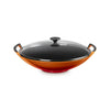 Le Creuset Cast Iron Wok With Glass Lid 36cm/4.5 Litres