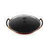 Le Creuset Cast Iron Wok With Glass Lid 36cm/4.5 Litres