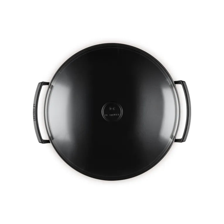 Le Creuset Cast Iron Wok With Glass Lid 36cm/4.5 Litres