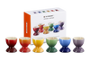 Le Creuset Stoneware Rainbow Set Of 6 Egg Cups