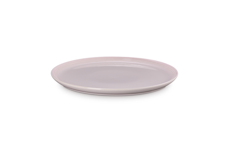 Le Creuset Stoneware Coupe Plate Shell Pink 27cm Case Size 4