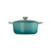 Le Creuset Bleu Riviera Cast Iron Round Casserole 20cm 2.4 Litres