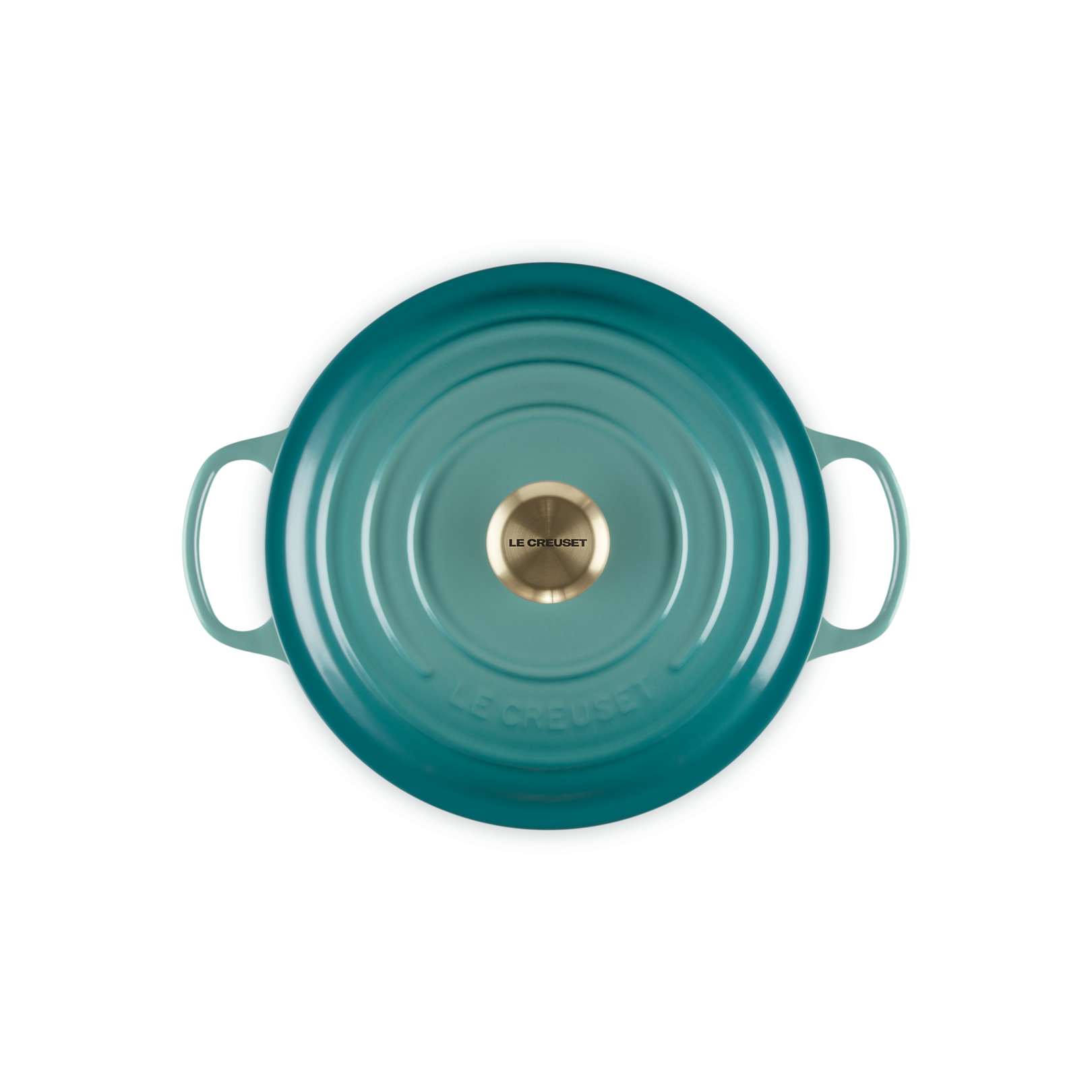 Le Creuset Bleu Riviera Cast Iron Round Casserole 20cm 2.4 Litres