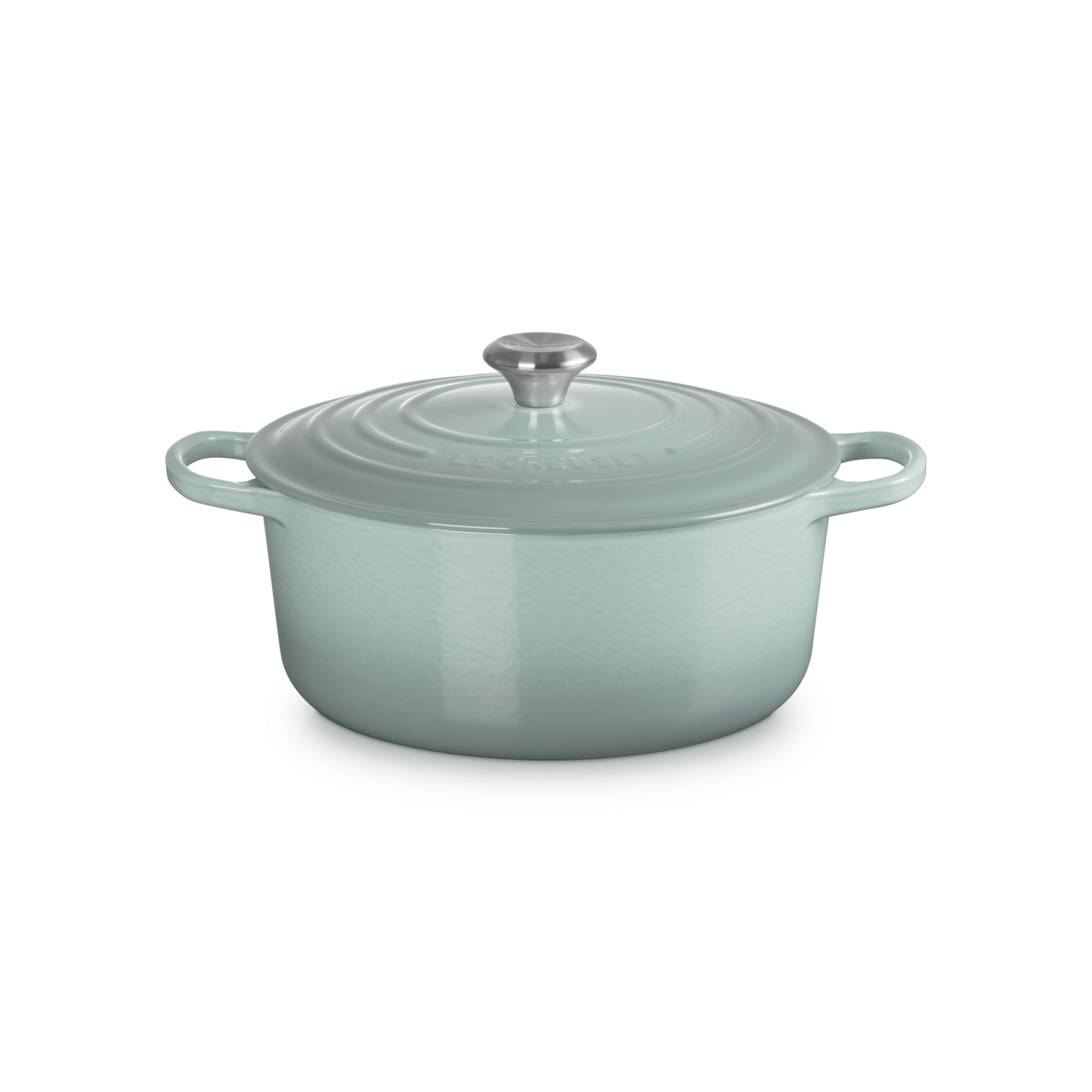 Le Creuset Sea Salt Cast Iron Round Casserole 28cm 6.7 Litres