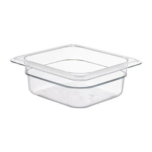 Cambro 62PP190 Camwear Clear Polypropylene 1/6GN Pan 65mm