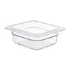 Cambro 62PP190 Camwear Clear Polypropylene 1/6GN Pan 65mm