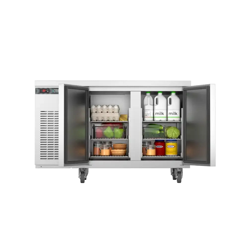 Foster Xtra XR2H Two Door Commercial Counter Fridge 280 Litres.