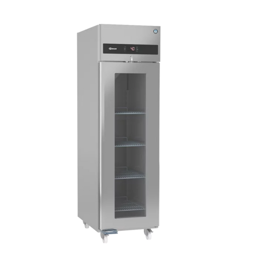 Gram KG60 C DR U Premier 60 Upright Slimline Single Glass Door Fridge 480 Litres