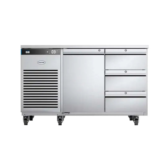 Foster EcoPro G3 EP1/2H Single Door 3 Draw Counter Refrigerator 280 Litres - Cater-Connect Ltd