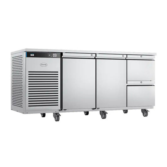 Foster EcoPro G3 EP1/3H Double Door 2 Draw Counter Fridge 435 Litres - Cater-Connect Ltd