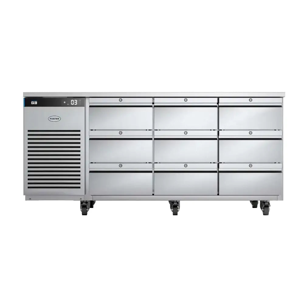 Foster EcoPro G3 EP1/3H 9 Draw Counter Fridge 435 Litres