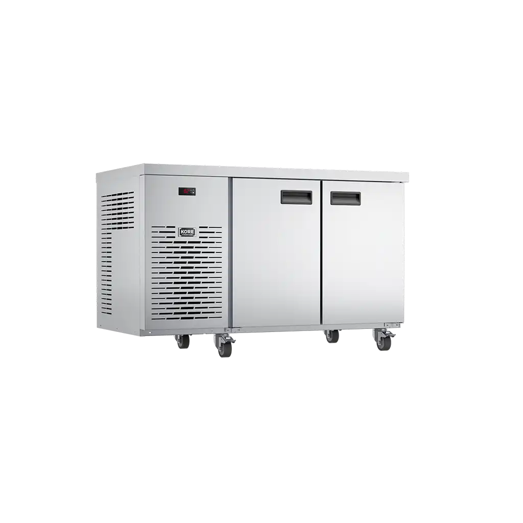Foster KORE KC2H Two Door Counter Fridge 280 Litres