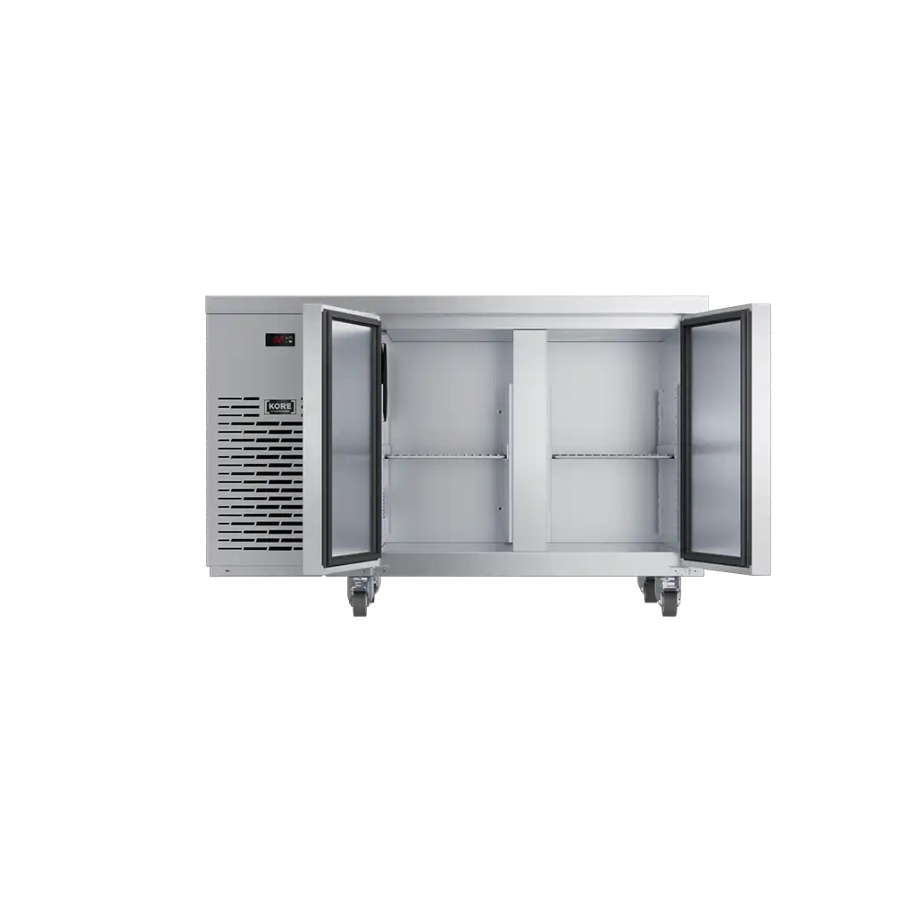 Foster KORE KC2H Two Door Counter Fridge 280 Litres