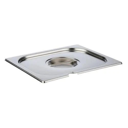 APS Stainless Steel Gastronorm 1/2GN Lid With Notch.