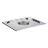APS Stainless Steel Gastronorm 1/2GN Lid Without Notch.
