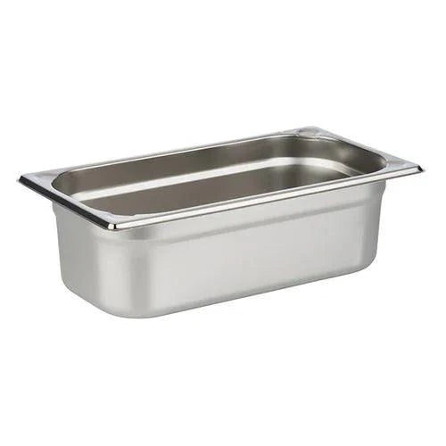 APS Stainless Steel Gastronorm Pan 1/3GN 100mm.