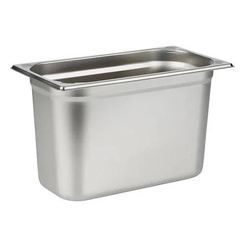 APS Stainless Steel Gastronorm Pan 1/3GN 200mm.