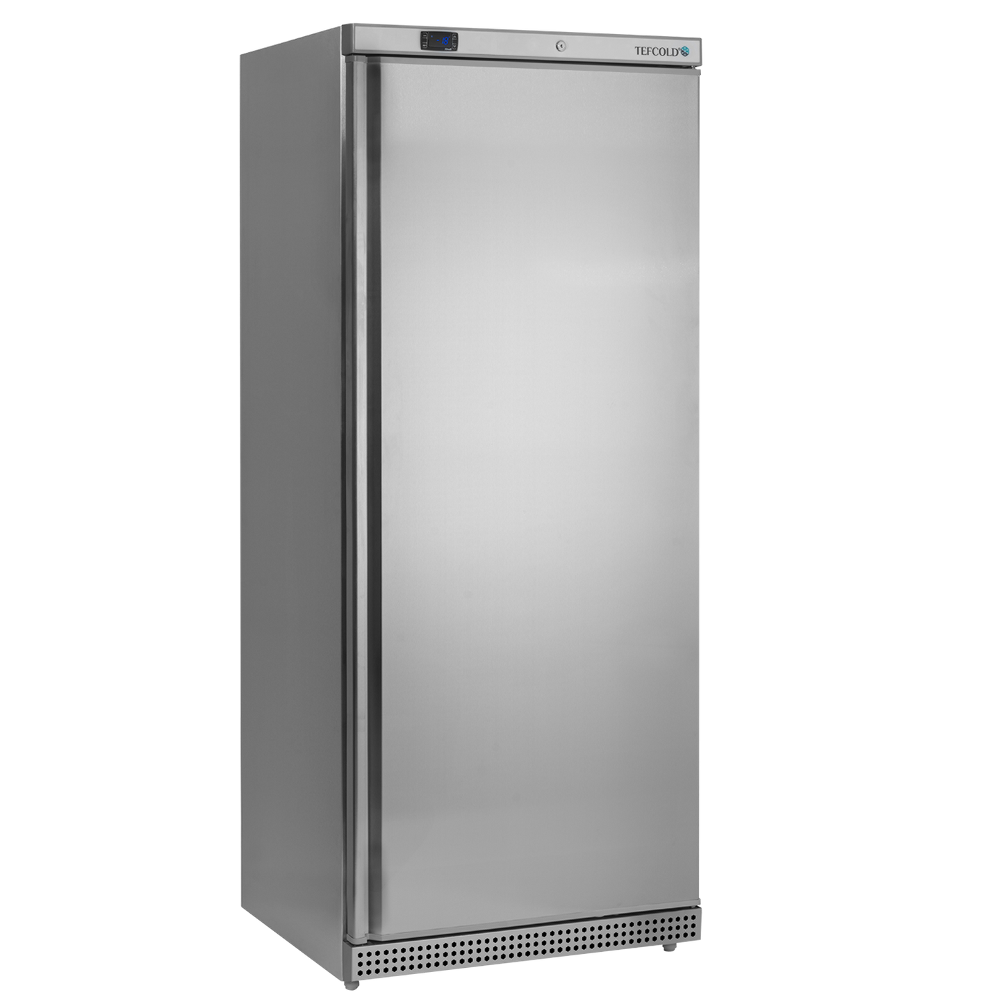 Interlevin Tefcold UR600S Stainless Steel Upright Single Door Fridge 605L