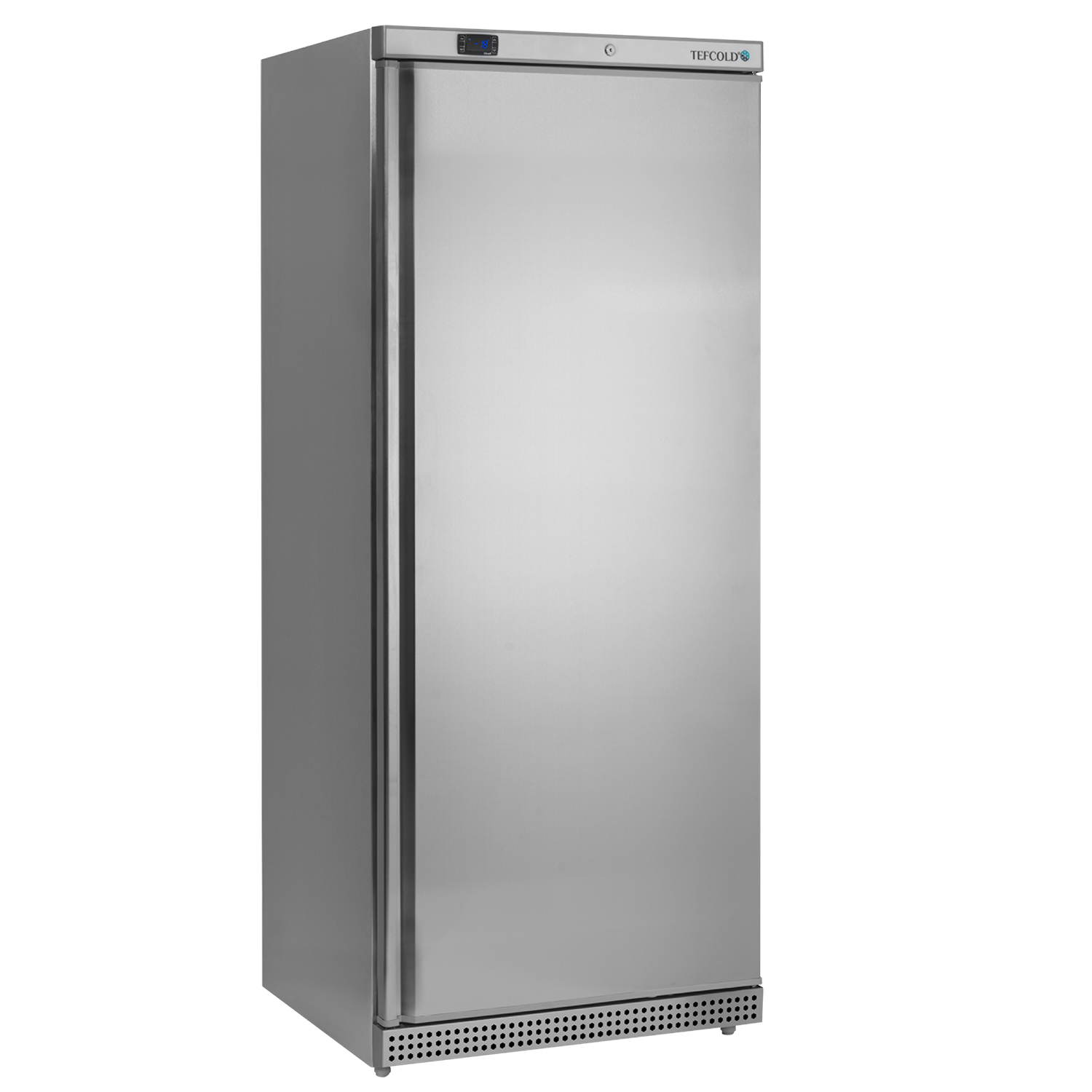 Interlevin Tefcold UR600S Stainless Steel Upright Single Door Fridge 605L