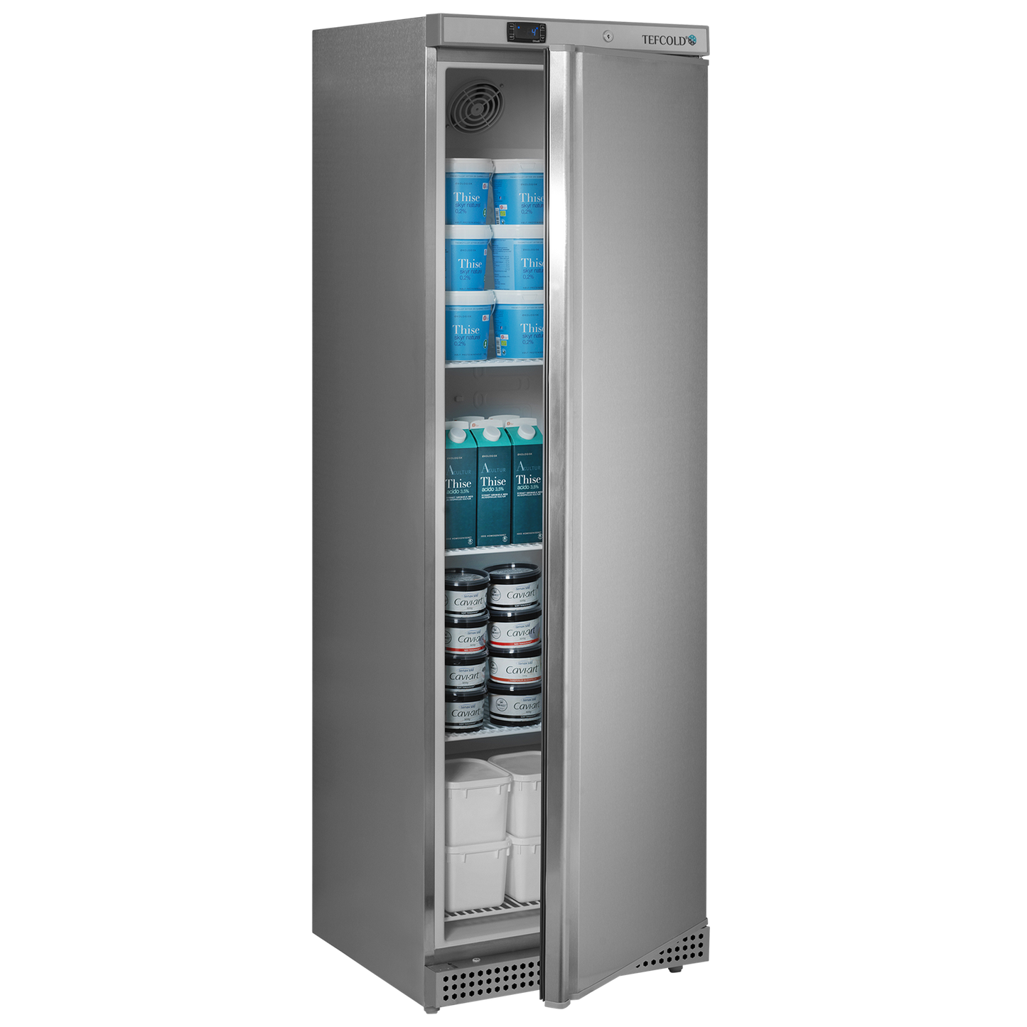 Interlevin Tefcold UR400S Single Door Fridge 374 Litres