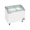 Tefcold NIC301SCEB Curved Lid White Chest Freezer 286 Litres - Cater-Connect Ltd