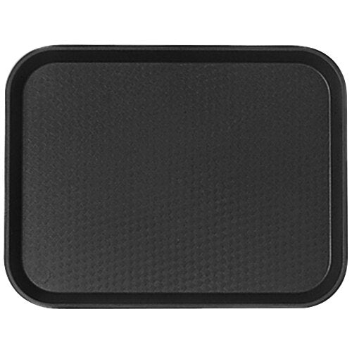 Cambro Black Polypropylene Fast Food Tray 45cm x35cm