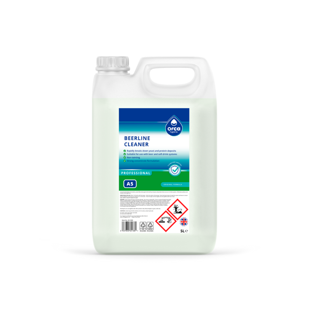 Orca Hygiene A5 Beerline Cleaner 5 Litres