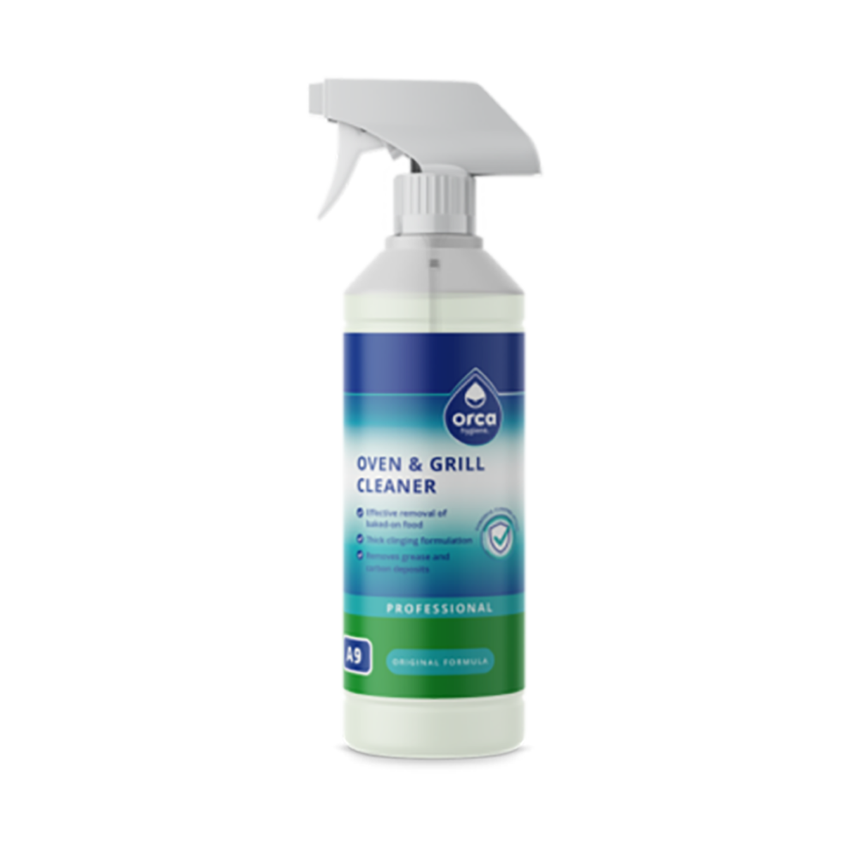 Orca Hygiene A9 Oven And Grill Cleaner 1 Litre Trigger Spray