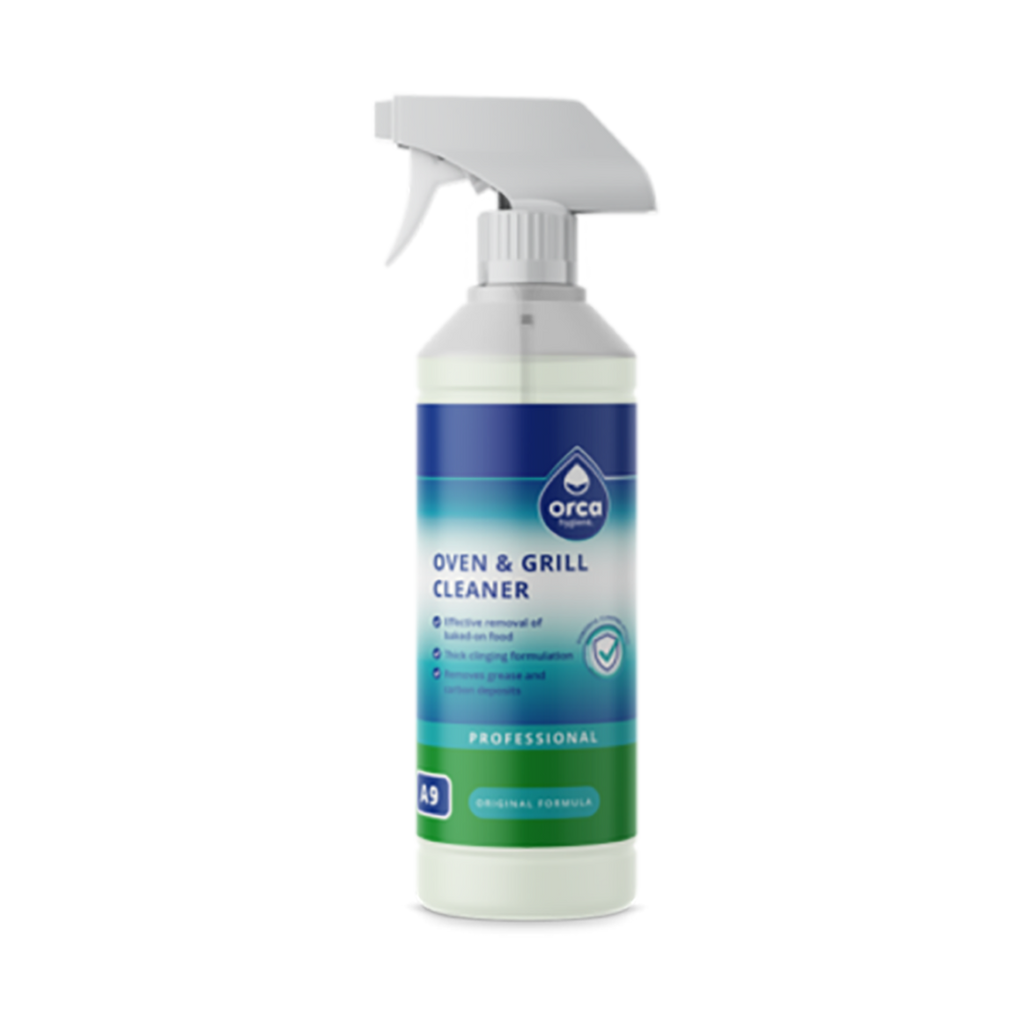 Orca Hygiene A9 Oven And Grill Cleaner 1 Litre Trigger Spray