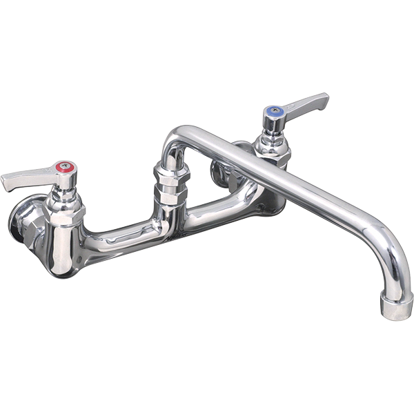 Mechline AJ-W-412L Twin Mixer Swivel Spout Tap 300mm